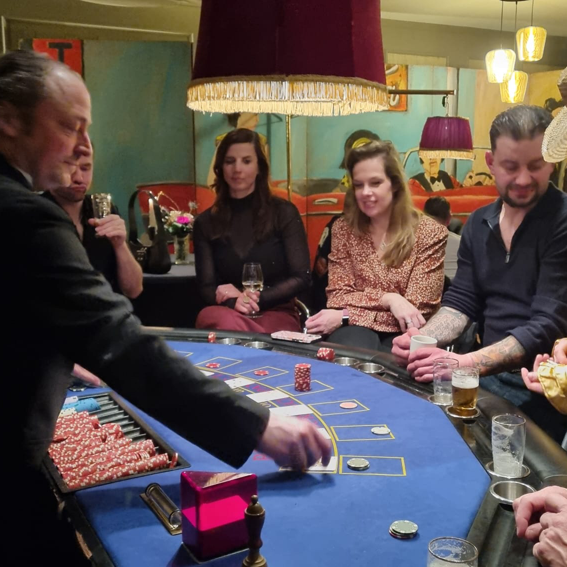 Metaalbouw Vloet medewerker op locatie in Cuijk op de open dag vakopleiding Techniek